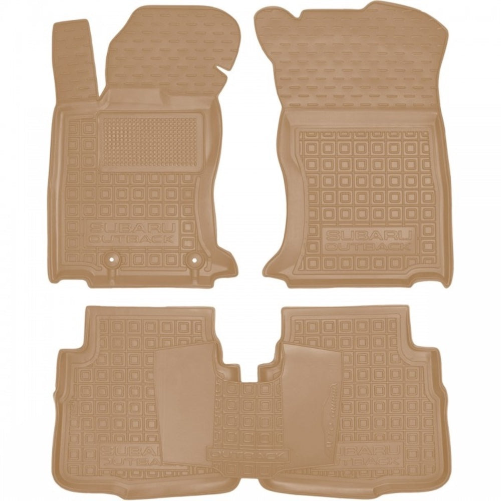 Set tappetini di gomma su misura per Subaru Outback 6 BT (2021-2025)