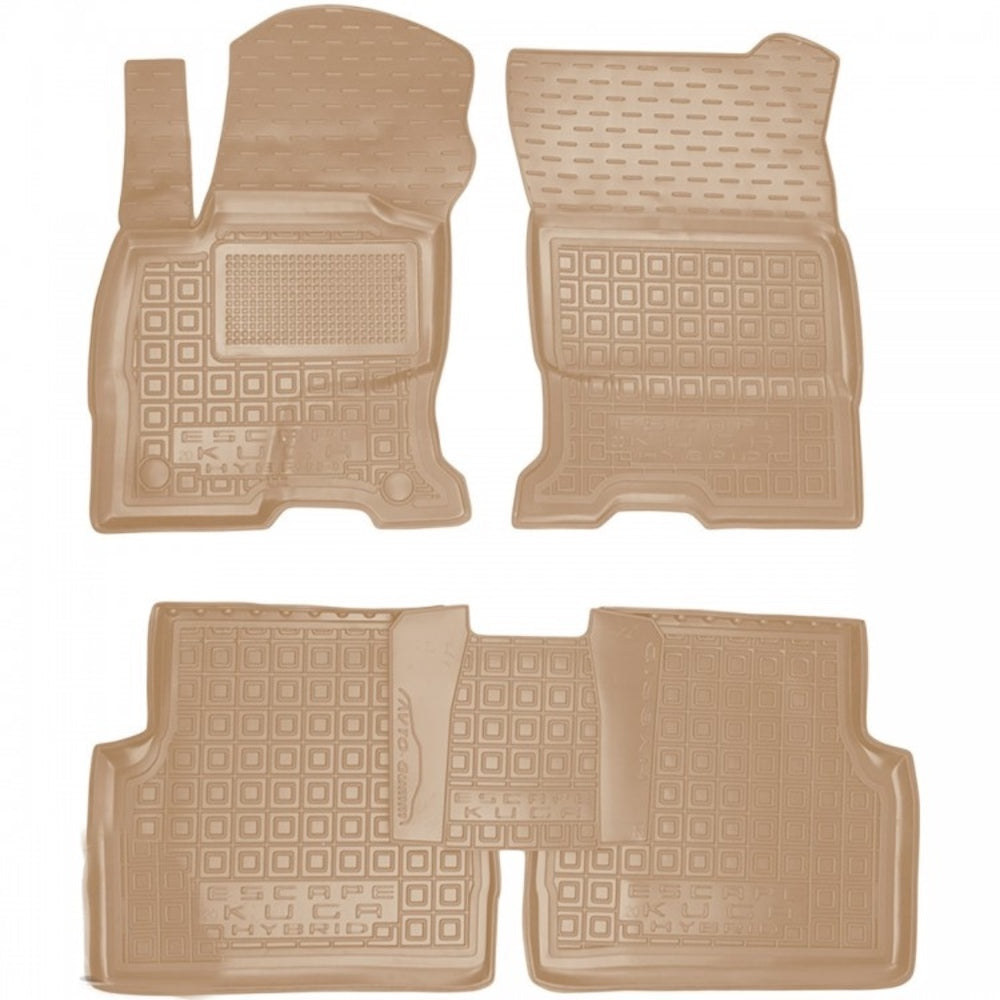 Set tappetini di gomma su misura per Ford Kuga III (2019–oggi)