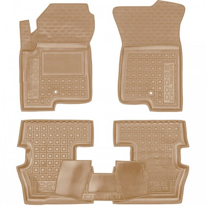 Set tappetini di gomma su misura per Dodge Caliber (2006–2012)