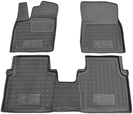 Set tappetini di gomma su misura per Audi Q5 e-Tron (2021 in poi)