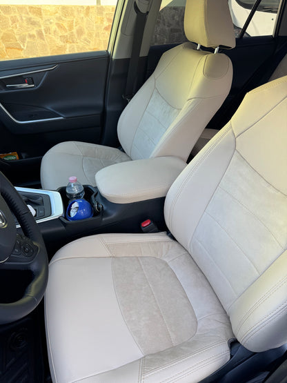 Set coprisedili su misura per Toyota Rav4 5 Hybrid (2018 - 2025), Leather style