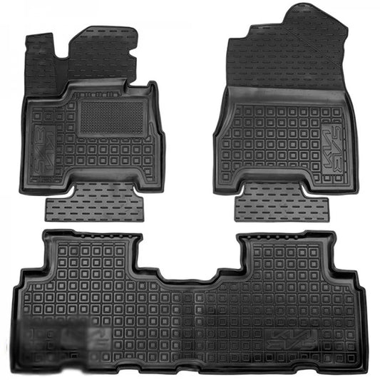 Set tappetini di gomma su misura per Kia EV5 (2023-oggi)