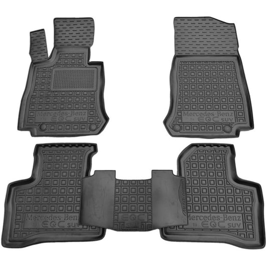 Set tappetini su misura di gomma per Mercedes-Benz EQC (N293) (2019-2023)