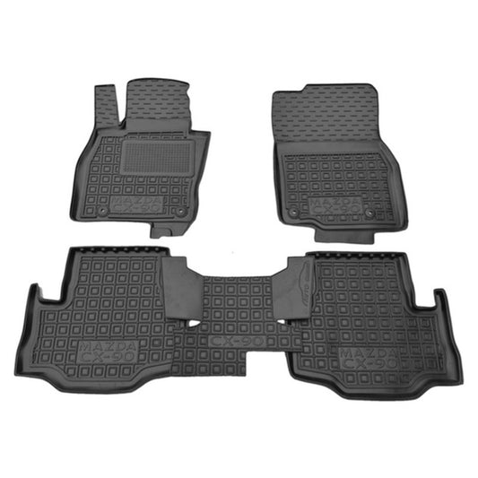 Set tappetini di gomma su misura per Mazda CX-90 I (2023 in poi)