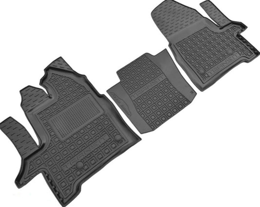 Set tappetini di gomma su misura per Ford Transit Custom (2012-2022)