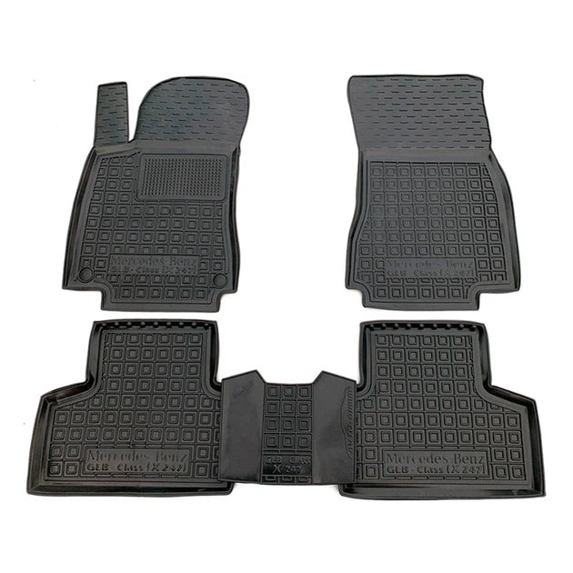 Set tappetini in gomma su misura per Mercedes GLB-Class X247 (2019-oggi)