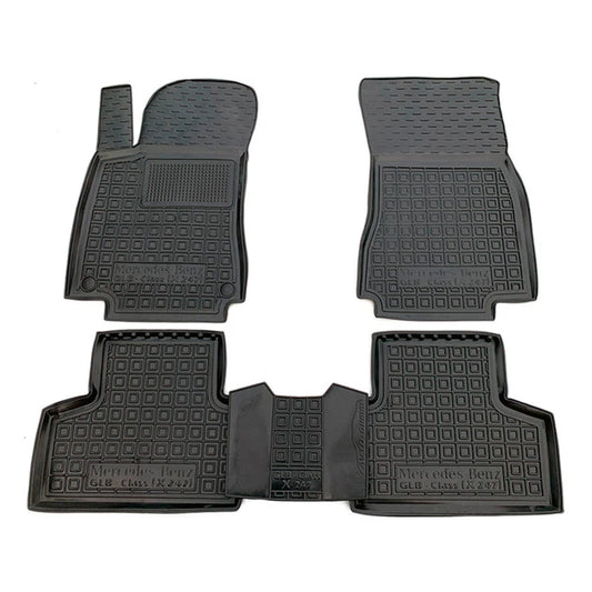 Set tappetini in gomma su misura per Mercedes GLB-Class X247 (2019-oggi)