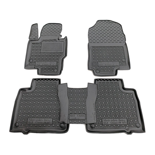 Set teppetini di gomma su misura per  Mercedes-Benz GLE (W167) (2019 in poi)