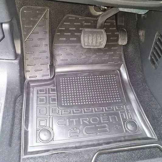 Passgenaue Gummifußmatten für Citroen C3 (2025-heute)