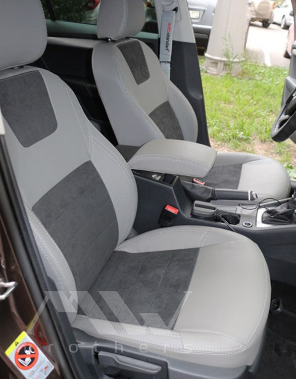 Set coprisedili su misura per  Skoda Octavia A7 Ambition, Elegance (2013-2016), Leather Style