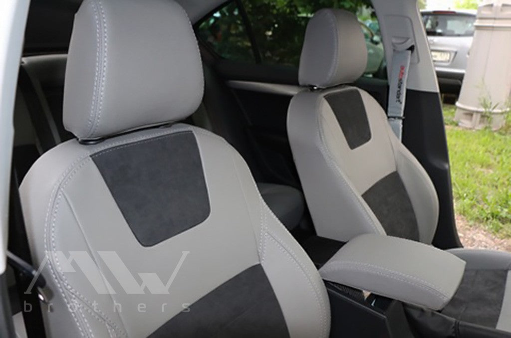 Set coprisedili su misura per  Skoda Octavia A7 Ambition, Elegance (2013-2016), Leather Style