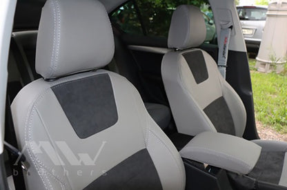 Set coprisedili su misura per  Skoda Octavia A7 Ambition, Elegance (2013-2016), Leather Style