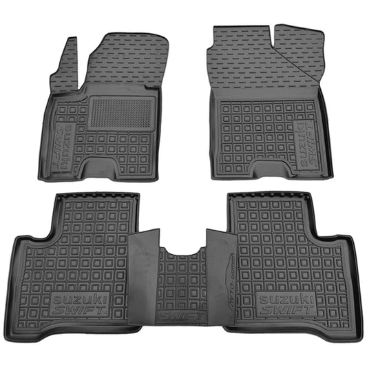 Set tappetini di gomma su misura per Suzuki Swift 7 (2023–oggi) Hybrid