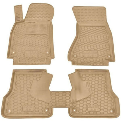 Set tappetini di gomma su misura per Audi A6 (C7) (2011-2018)