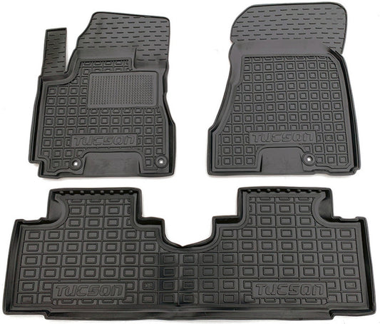 Set tappetini di gomma su misura per Hyundai Tucson 1 (2004-2014)