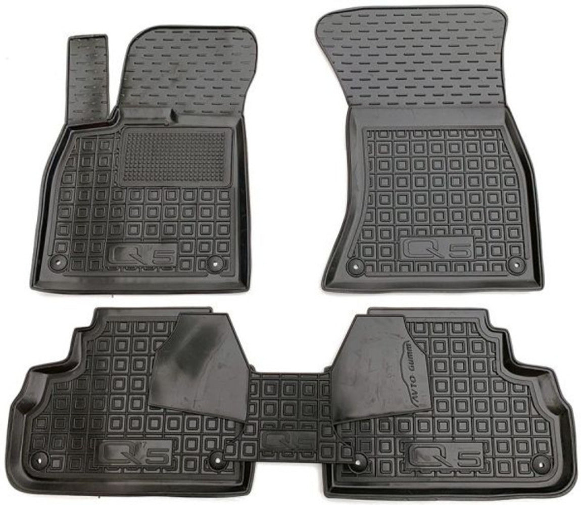 Set tappetini di gomma su misura per Audi Q5 2 (FY) (2017-2024)