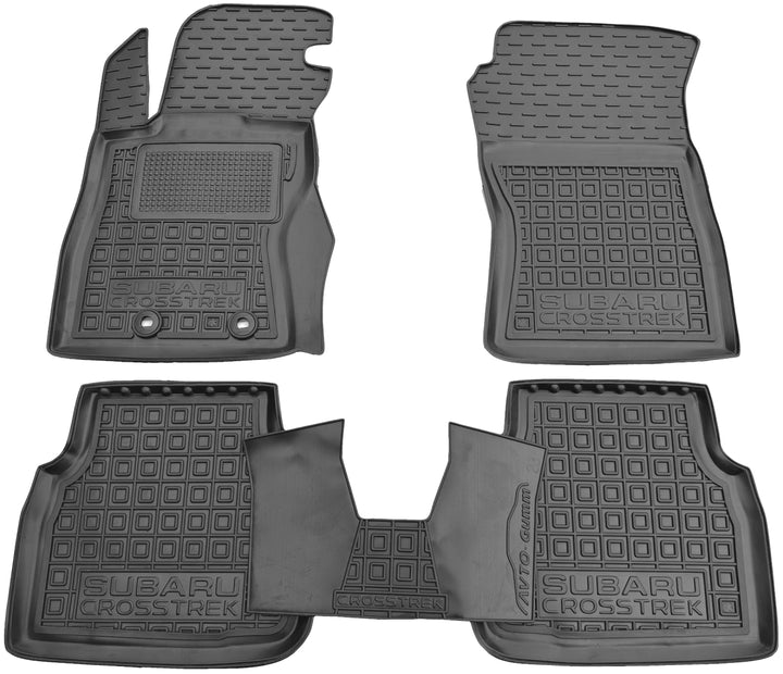 Set tappetini di gomma su misura per Subaru Crosstrek (2023 in poi)