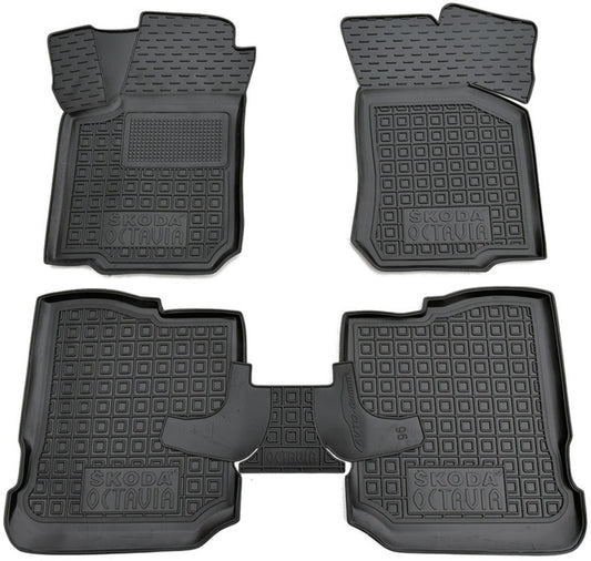 Set tappetini di gomma su misura per Skoda Octavia Tour (1996–2004)