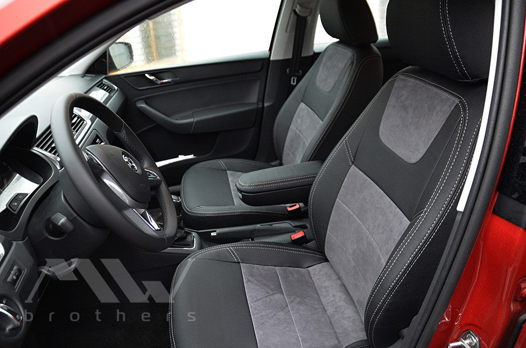Set coprisedili su misura per Skoda Rapid (2012-2020), Leather Style