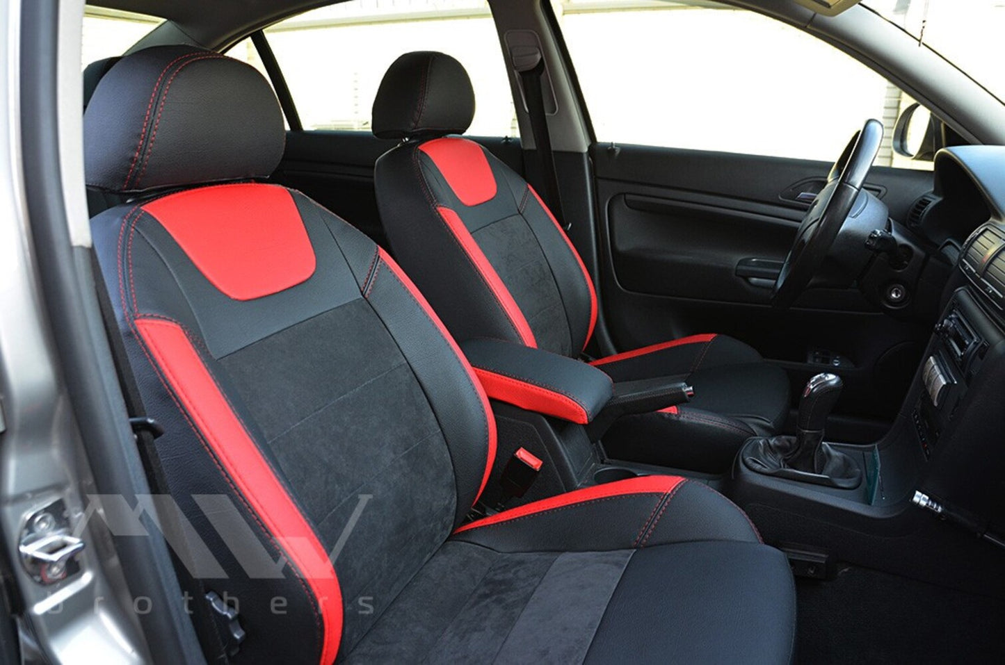 Set coprisedili su misura per Skoda Superb I (2001-2008), Leather Style