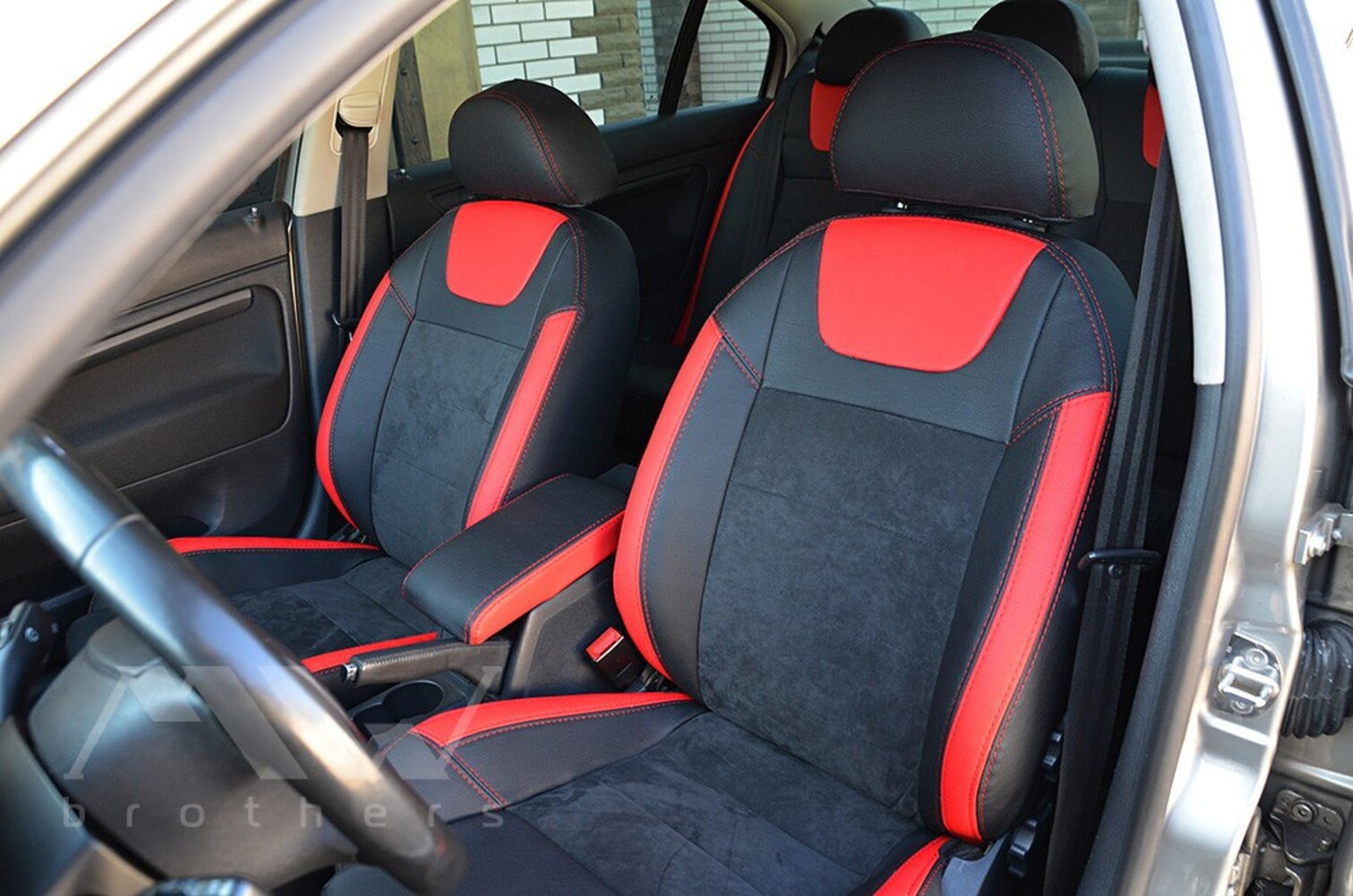 Set coprisedili su misura per Skoda Superb I (2001-2008), Leather Style
