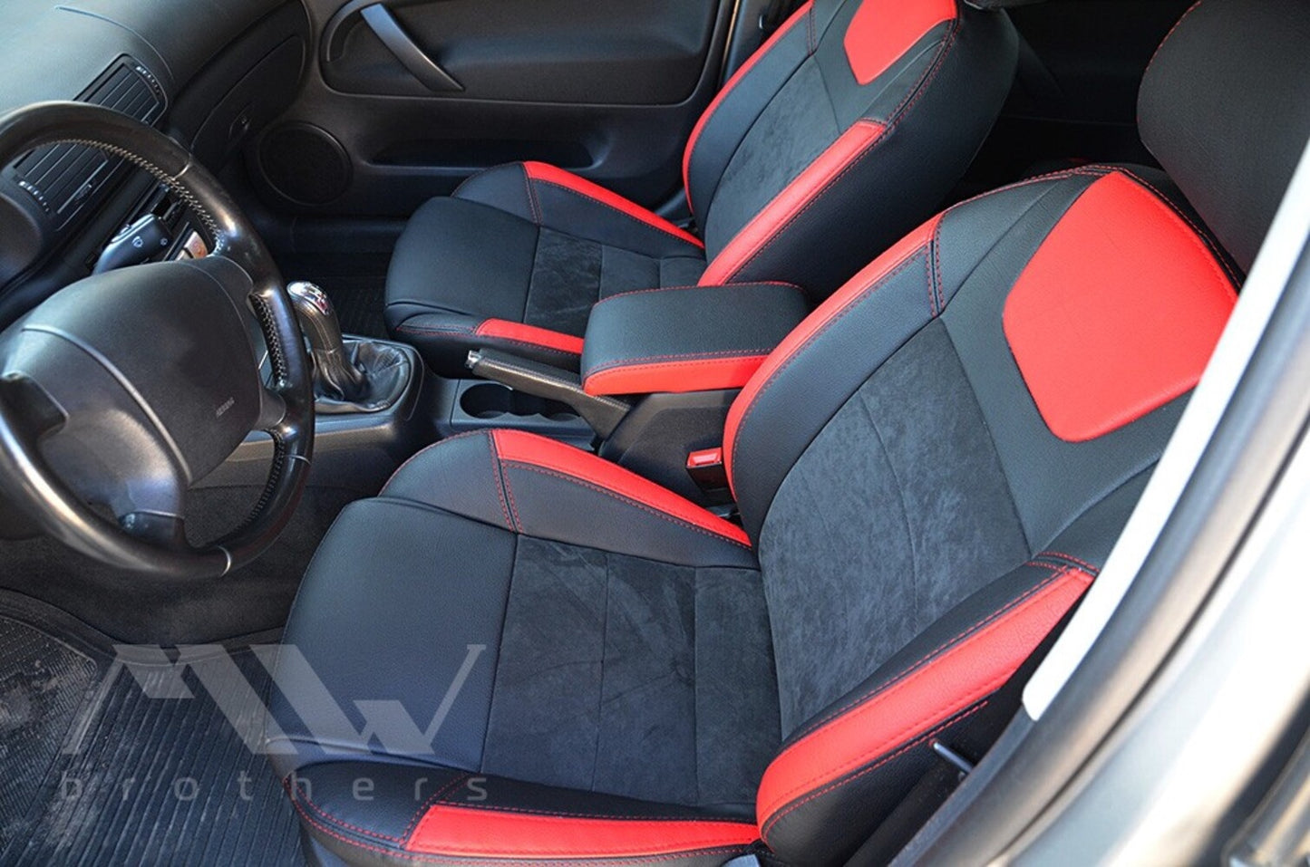 Set coprisedili su misura per Skoda Superb I (2001-2008), Leather Style