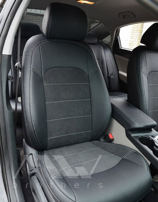 Set coprisedili su misura per Hyundai Sonata LF (2014-2019), Leather Style