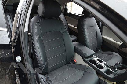 Set coprisedili su misura per Hyundai Sonata LF (2014-2019), Leather Style