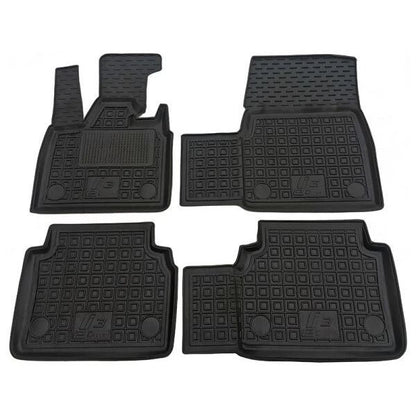 Set tappetini di gomma su misura per BMW i3 (2013-2022)