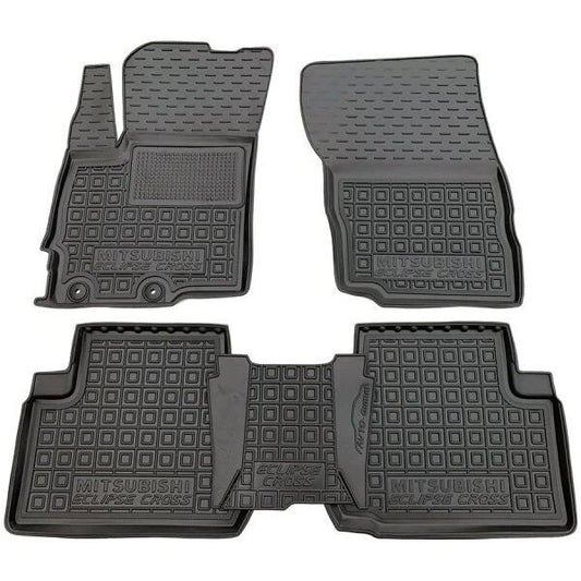 Set tappetini di gomma su misura per Mitsubishi Eclipse Cross (2018-oggi)