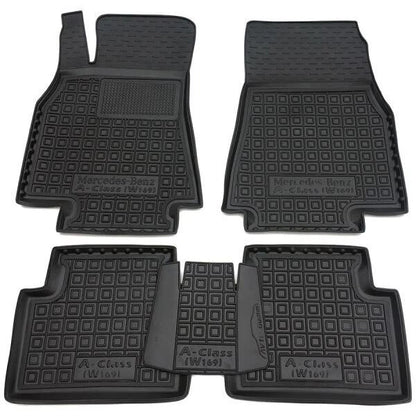 Set tappetini di gomma su misura per Mercedes A-Class (W169) (2004–2011)