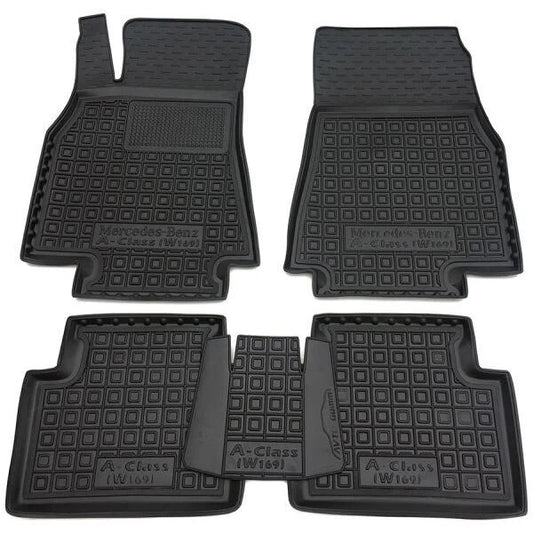 Set tappetini di gomma su misura per Mercedes A-Class (W169) (2004–2011)