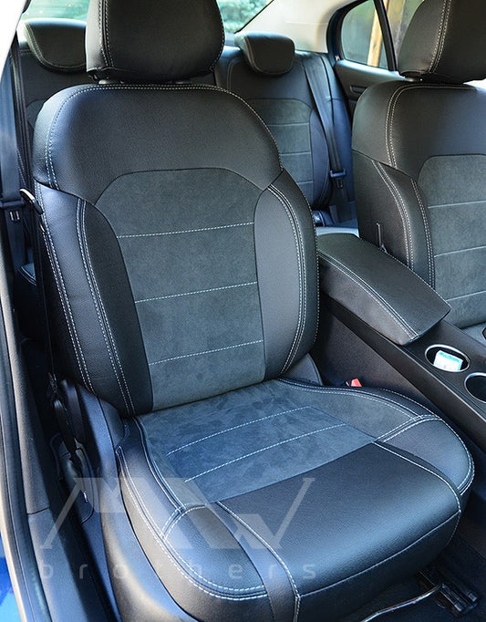Maßgefertigte Sitzbezüge für Renault Megane IV (2016–2024), Lederoptik