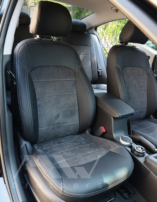Passgenaue Sitzbezüge für Hyundai Elantra 6 AD (2016–2020), Lederoptik
