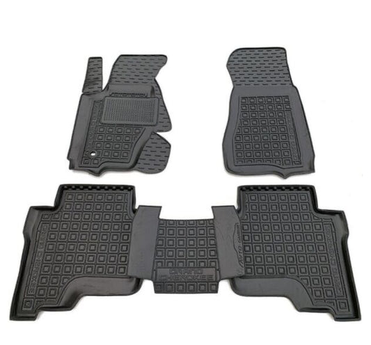 Set tappetini di gomma su misura per Jeep Grand Cherokee WK (2004–2010)