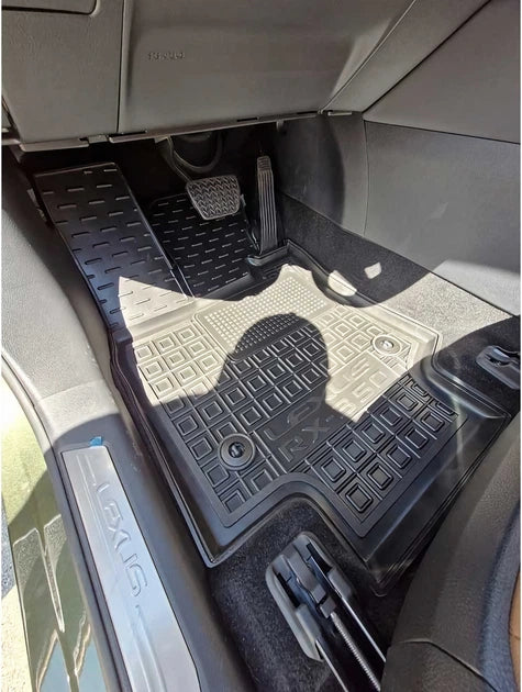 Set tappetini di gomma su misura per  Lexus RX350 (2022-oggi)