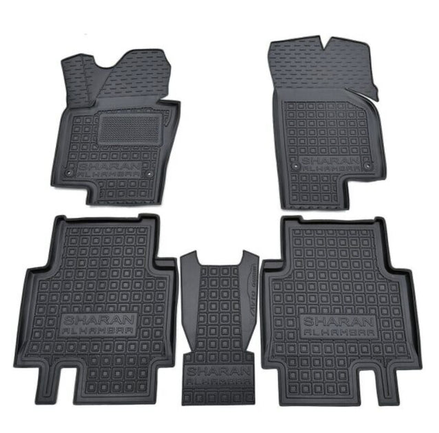 Passgenauer Gummi-Matten Satz für Volkswagen Sharan 2 (2010–2022)