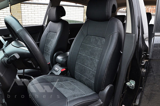 Set coprisedili su misura per Chevrolet Captiva (2006-2018), Leather Style