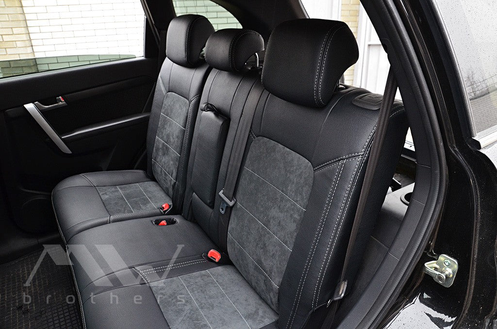 Set coprisedili su misura per Chevrolet Captiva (2006-2018), Leather Style