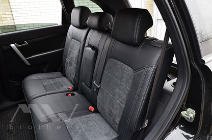 Set coprisedili su misura per Chevrolet Captiva (2006-2018), Leather Style