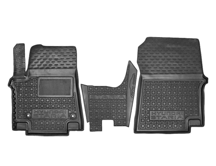 Set tappetini di gomma su misura per Hyundai Staria (2021-oggi)