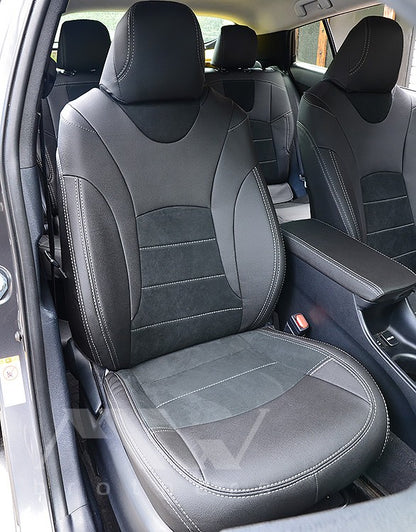 Set coprisedili su misura per Toyota Prius IV (2016-2022), Leather Style