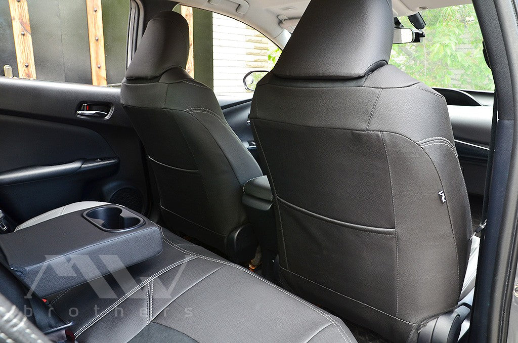 Set coprisedili su misura per Toyota Prius IV (2016-2022), Leather Style