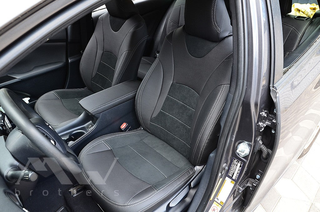 Set coprisedili su misura per Toyota Prius IV (2016-2022), Leather Style