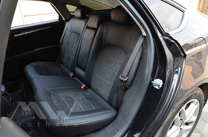Set coprisedili su misura per Ford Mondeo 5/Fusion USA (2012-2022), Leather Style
