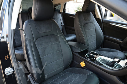 Set coprisedili su misura per Ford Mondeo 5/Fusion USA (2012-2022), Leather Style