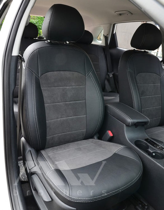 Set coprisedili su misura per KIA Niro 1 (DE) (2016-2022), Leather Style