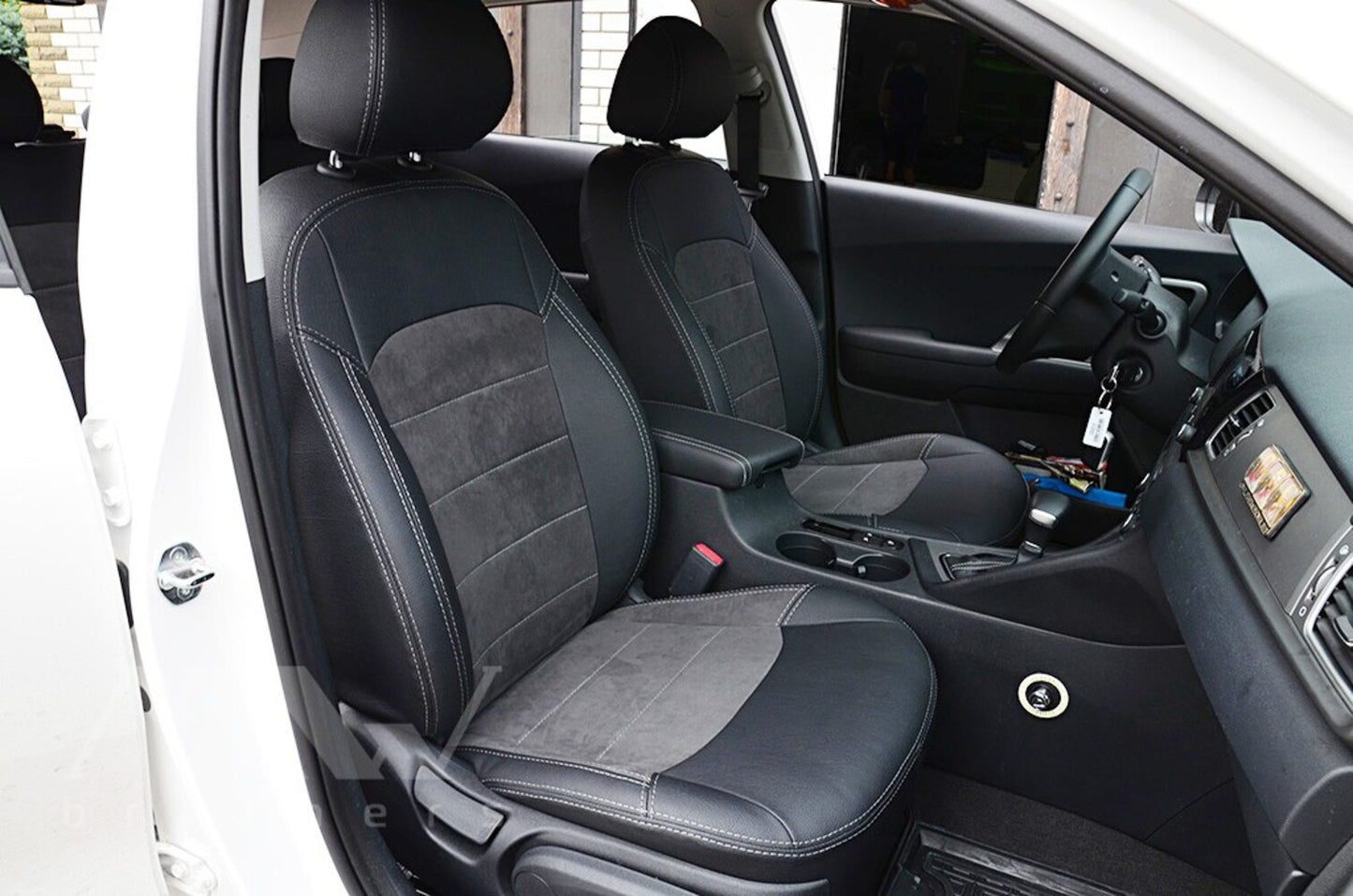 Set coprisedili su misura per KIA Niro 1 (DE) (2016-2022), Leather Style