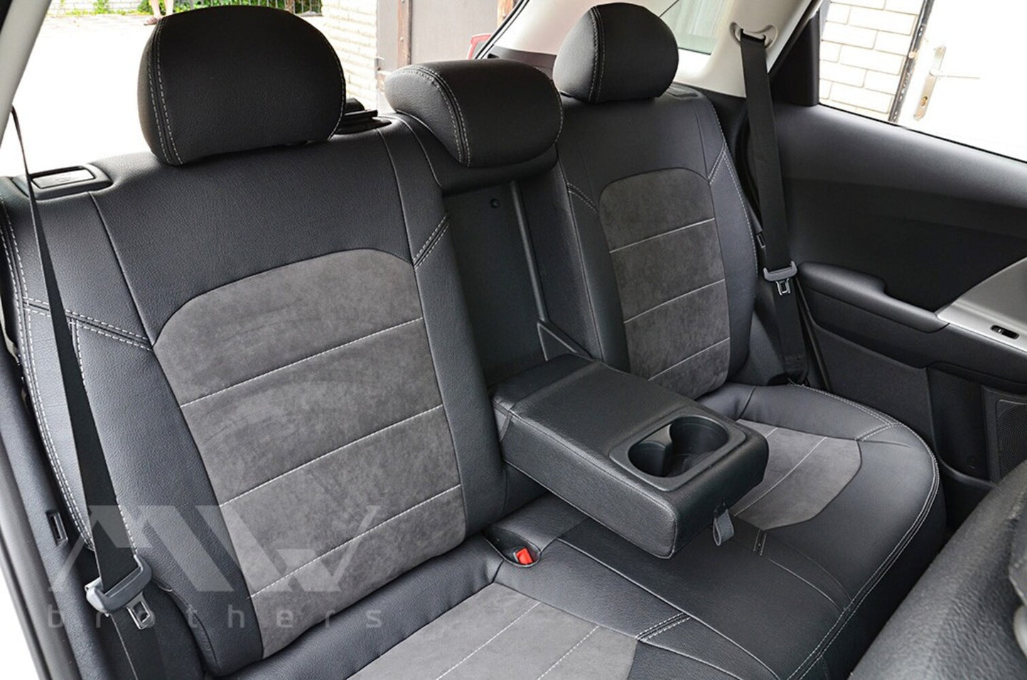 Set coprisedili su misura per KIA Niro 1 (DE) (2016-2022), Leather Style