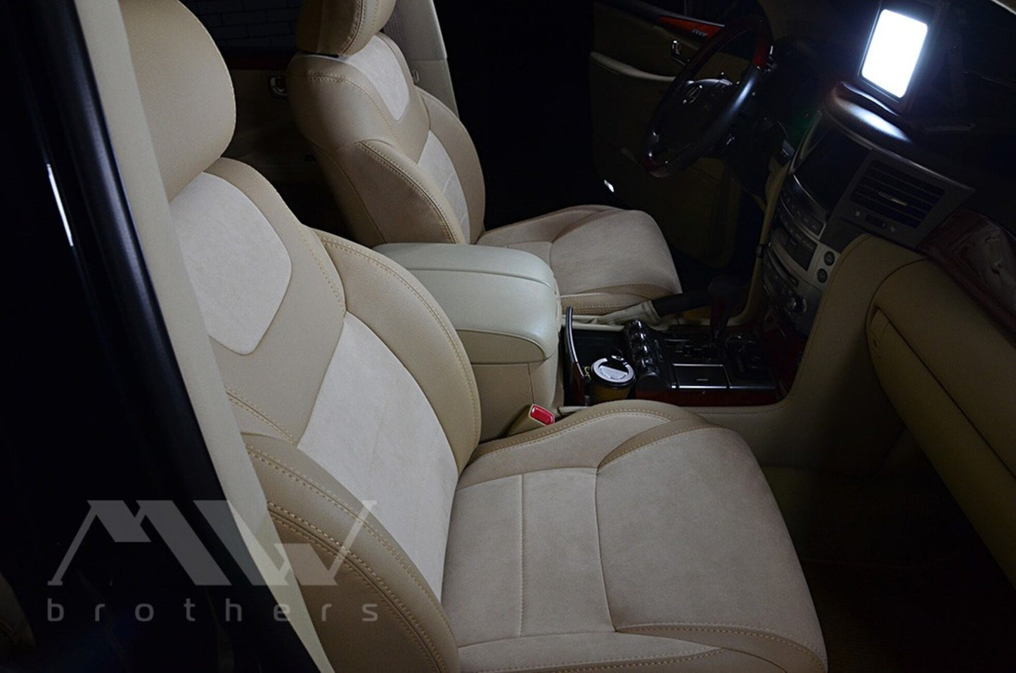 Set coprisedili su misura per Lexus LX 570 (J200) (2007-2022), Leather Style